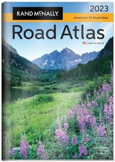 Road Atlas 2023 USA (Vinyl Cover) l Rand McNally