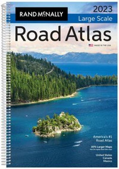 Road Atlas 2023 (Large Spiral) l Rand McNally