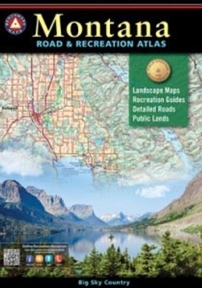 Montana Road Atlas by Benchmark