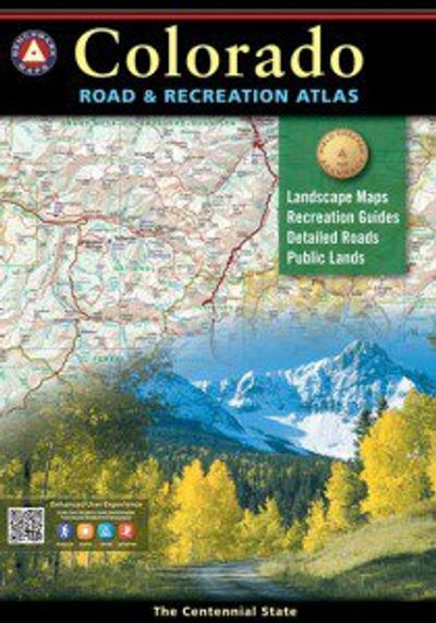 Colorado Road Atlas by Benchmark