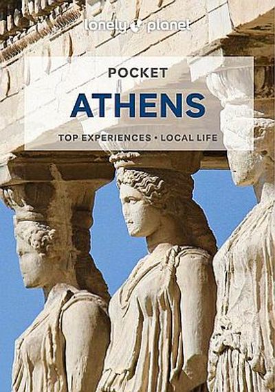 Athens Greece Pocket Travel Guide Book by Lonely Planet - Cover