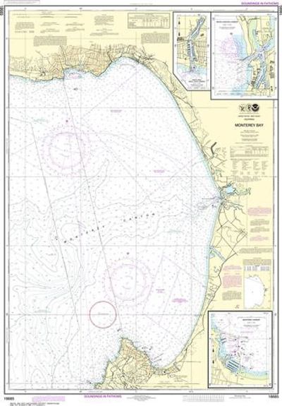 Nautical Chart 18685 Monterey Bay