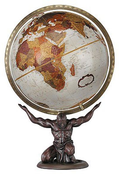 Atlas World Globe 12"