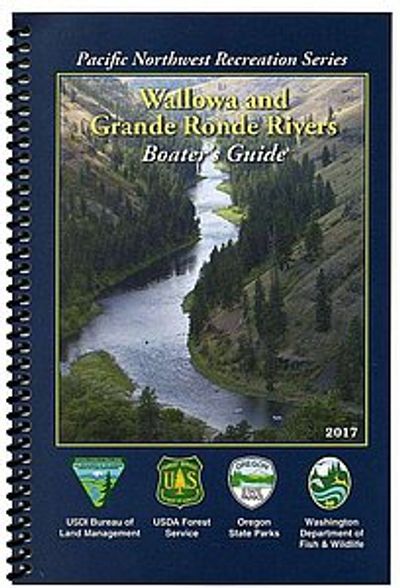Wallowa Grande River National Forest Guide Topographic Book