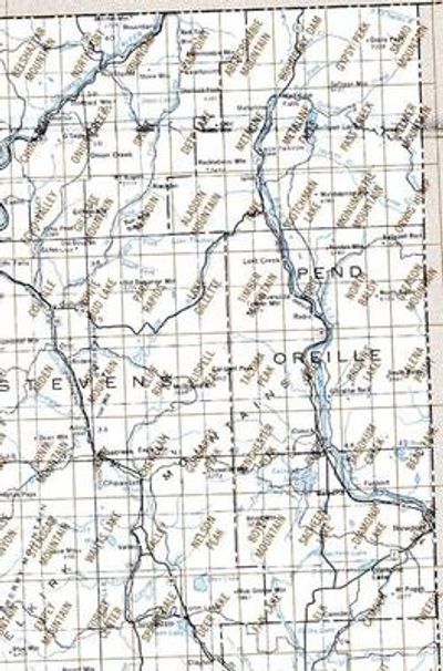 Sandpoint Area 1:24K USGS Topo Maps