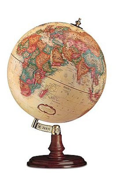 Cranbrook World Globe 12"