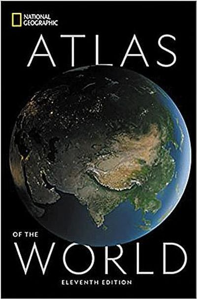 Atlas of the World Hardback by National Geographic 11th Edition