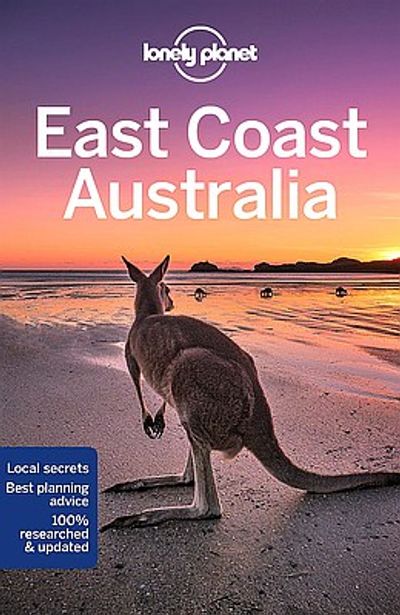 Australia East Coast Travel Guide Book by Lonely Planet Cover