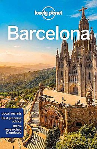 Barcelona Spain Travel Guide Book by Lonely Planet - Cover