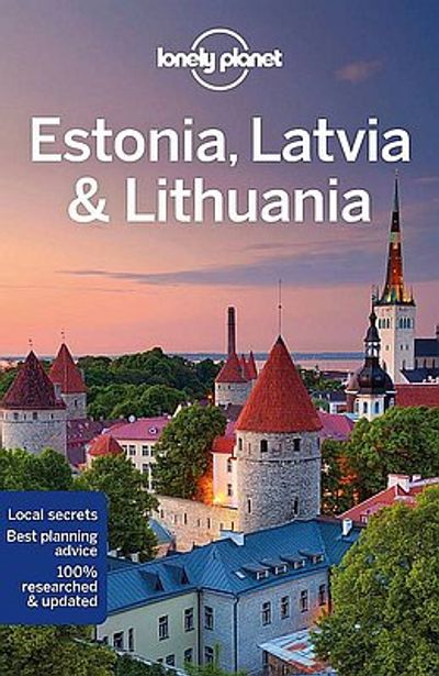 Estonia, Latvia & Lithuania Travel & Guide Book by Lonely Planet - Cover