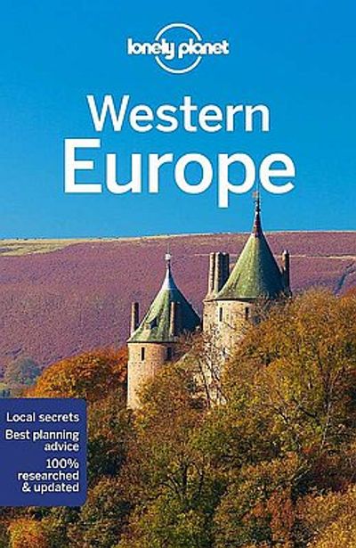 Western Europe Travel & Guide Book by Lonely Planet - Cover