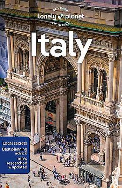 Italy Travel & Guide Book by Lonely Planet - Cover