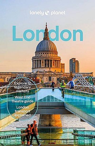 London (England) Travel & Guide Book by Lonely Planet - Cover