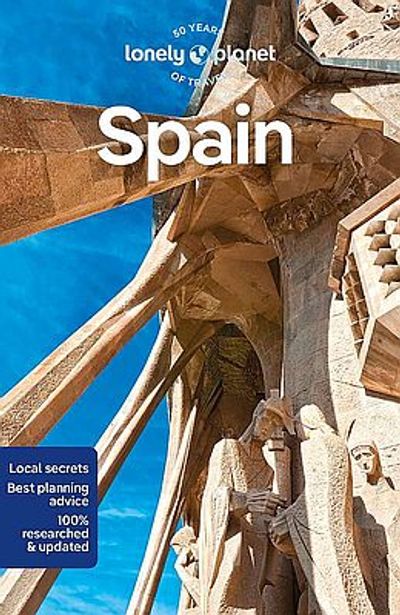 Spain Travel & Guide Book by Lonely Planet - Cover