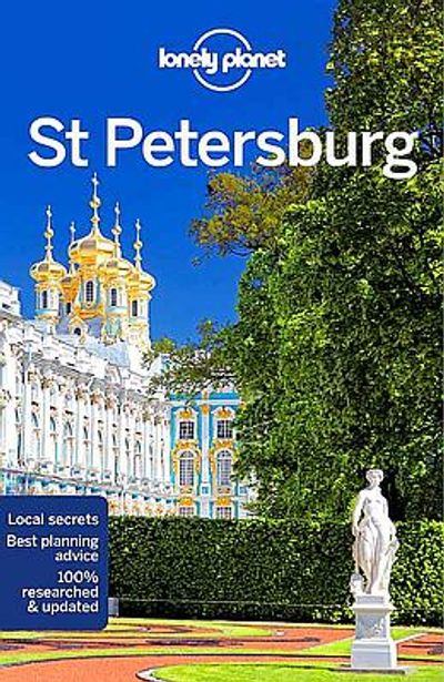 St Petersburg (Russia) Travel & Guide Book by Lonely Planet - Cover