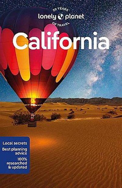 California Travel & Guide Book by Lonely Planet - Cover