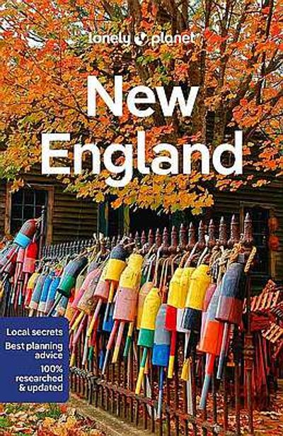 New England Travel & Guide Book by Lonely Planet - Cover