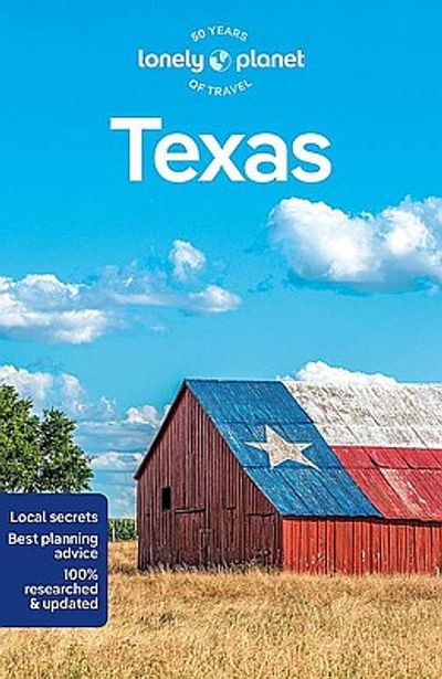 Texas Travel & Guide Book by Lonely Planet - Cover