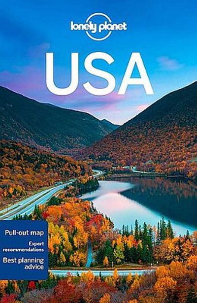 USA Travel & Guide Book by Lonely Planet - Cover