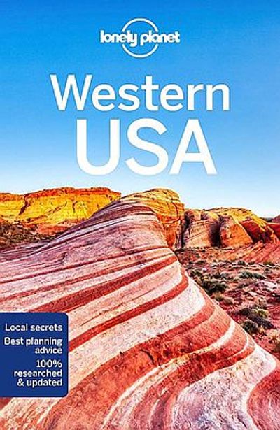 Western USA Travel & Guide Book by Lonely Planet - Cover