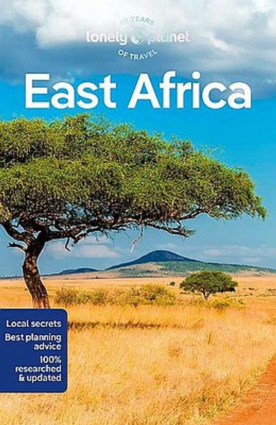 East Africa Travel & Guide Book by Lonely Planet - Cover