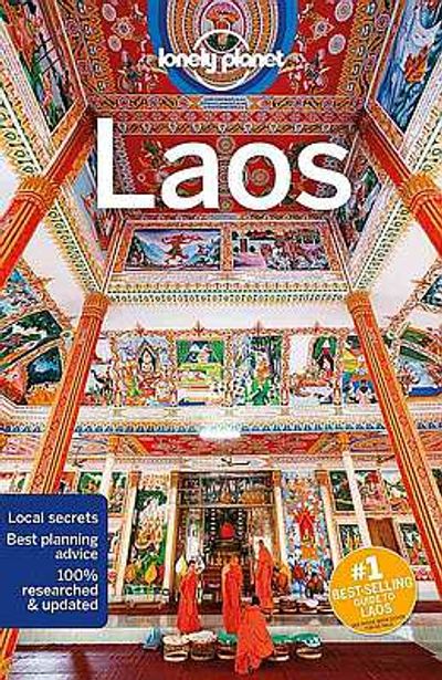 Laos Travel & Guide Book by Lonely Planet - Cover