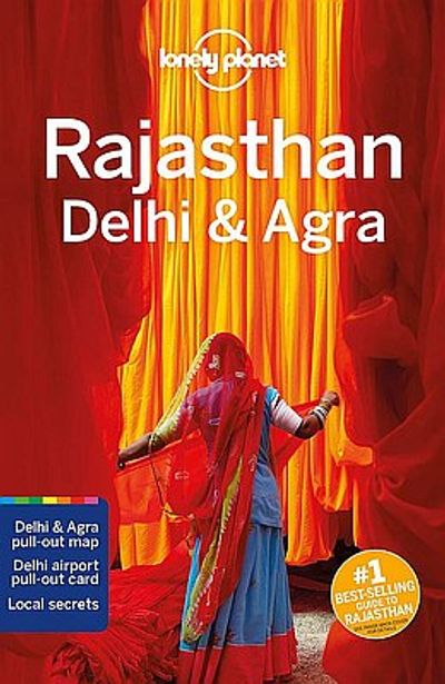 Rajasthan, Delhi & Agra (India) Travel & Guide Book by Lonely Planet - Cover