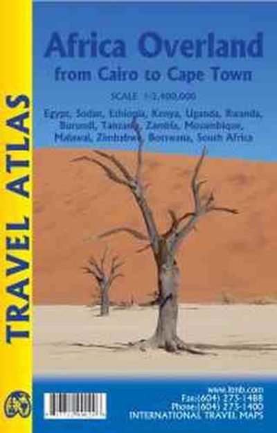 Africa Overland Travel Atlas by ITMB