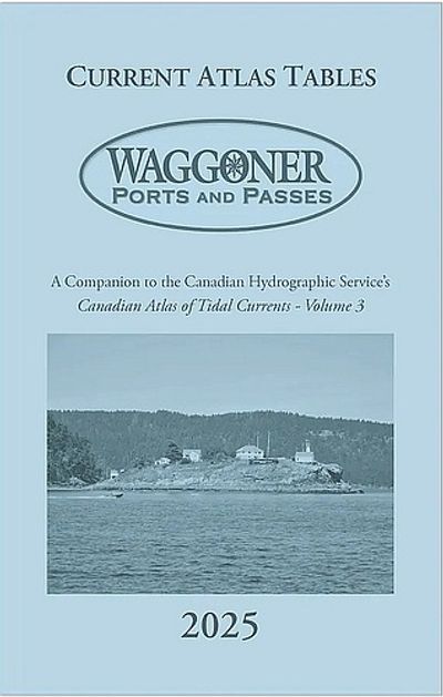 Waggoner Tables Cruising Boat Nautical Tide Chart Current Guide 2025 - Cover