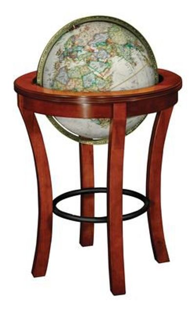 Garrison World Globe - 16" Floor Globe