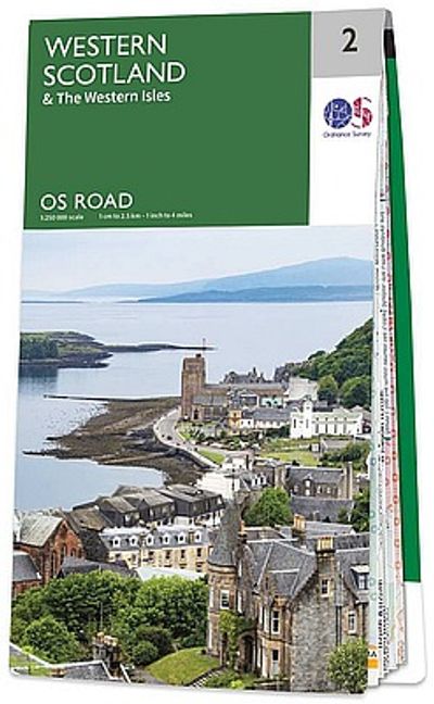 Great Britain Road Map Series - Western Scotland #2 Cover