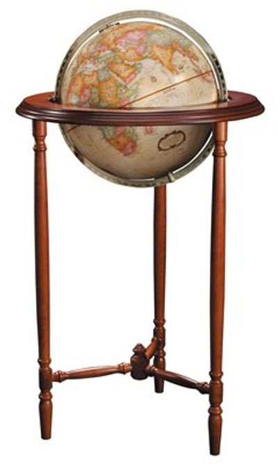 Saratoga World Globe - 12" Floor Globe