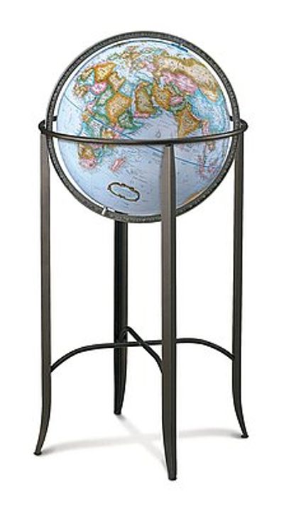 Trafalgar World Globe - 16" Floor Globe