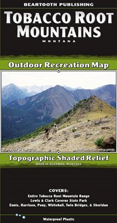 Tobacco Root Recreation Map by Beartooth Publishing