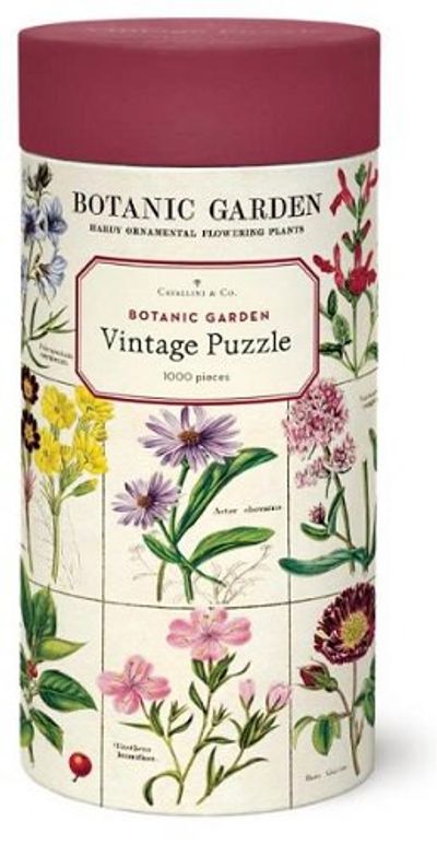 Botanic Garden Puzzle Canister l Cavallini