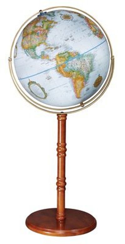 Edinburgh II World Globe 16" - Floor or Desktop
