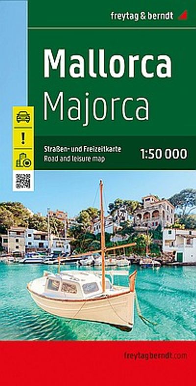 Mallorca Spain Road Map by Freytag & Berndt - Cover