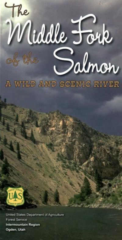 Middle Fork Salmon River Guide Booklet USGS NF Map