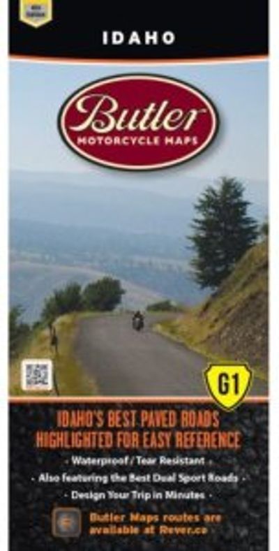 Idaho Motorcycle Map Butler