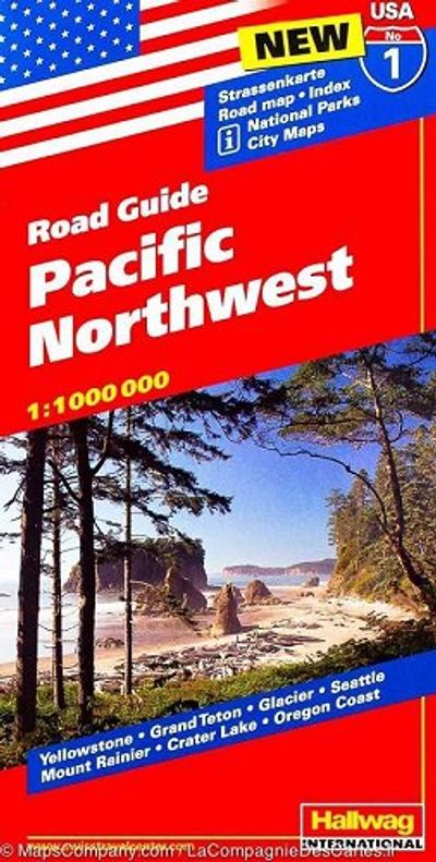 Pacific Northwest Road Map
