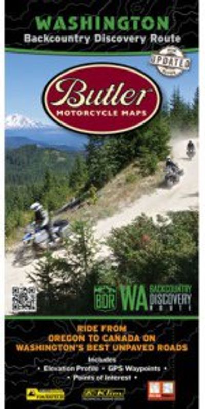 Washington Backcountry Motorcycle Map Butler