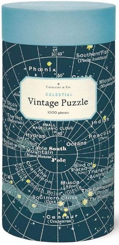 Puzzle with Celestial Chart by Cavallini