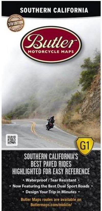 California Southern Motorcycle Map
