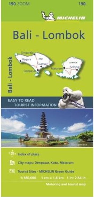 Bali and Lombok Map 190 Michelin