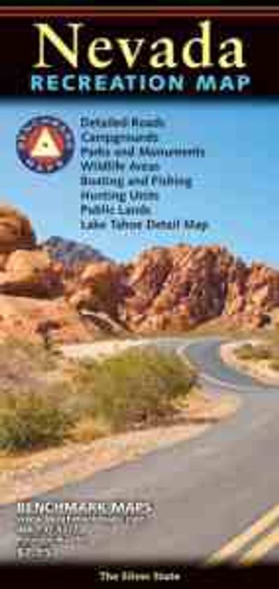 Nevada Road Map by Benchmark