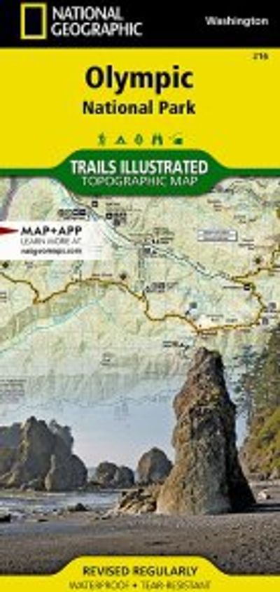 Olympic National Park Map Trails Illustrated Waterproof