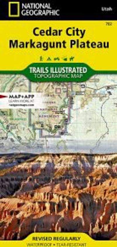Cedar City Markagunt Plateau Ut Topo Waterproof National Geographic Hiking Map Trails Illustrated