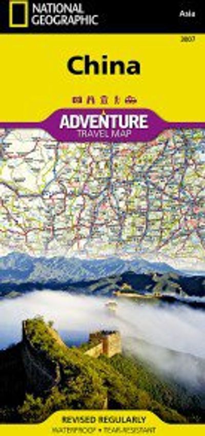 China Travel Map by National Geographic