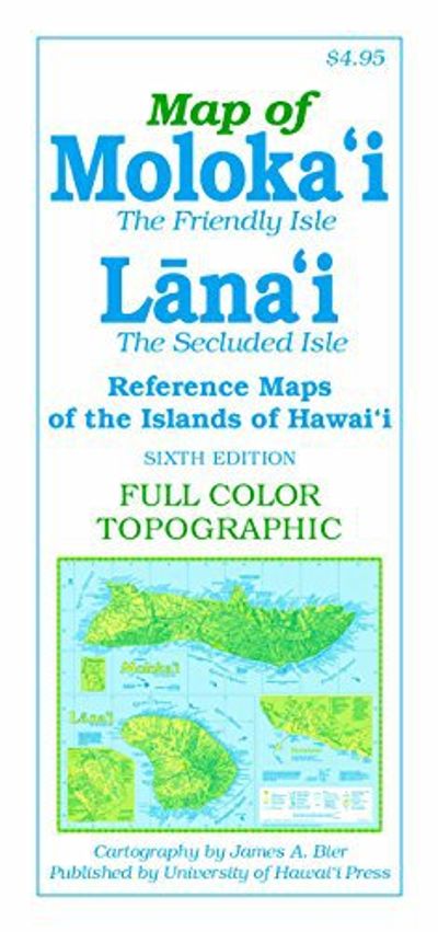 Molokai & Lanai Travel Map l UHP