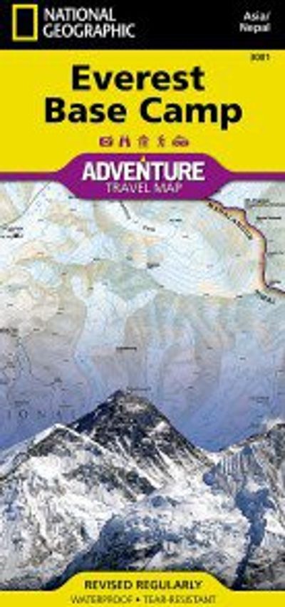 Everest Base Camp Map by National Geographic